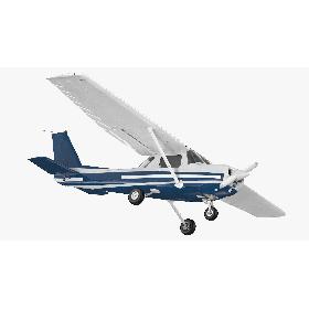 3D Multipurpose Civil Aircraft Generic Rigged model